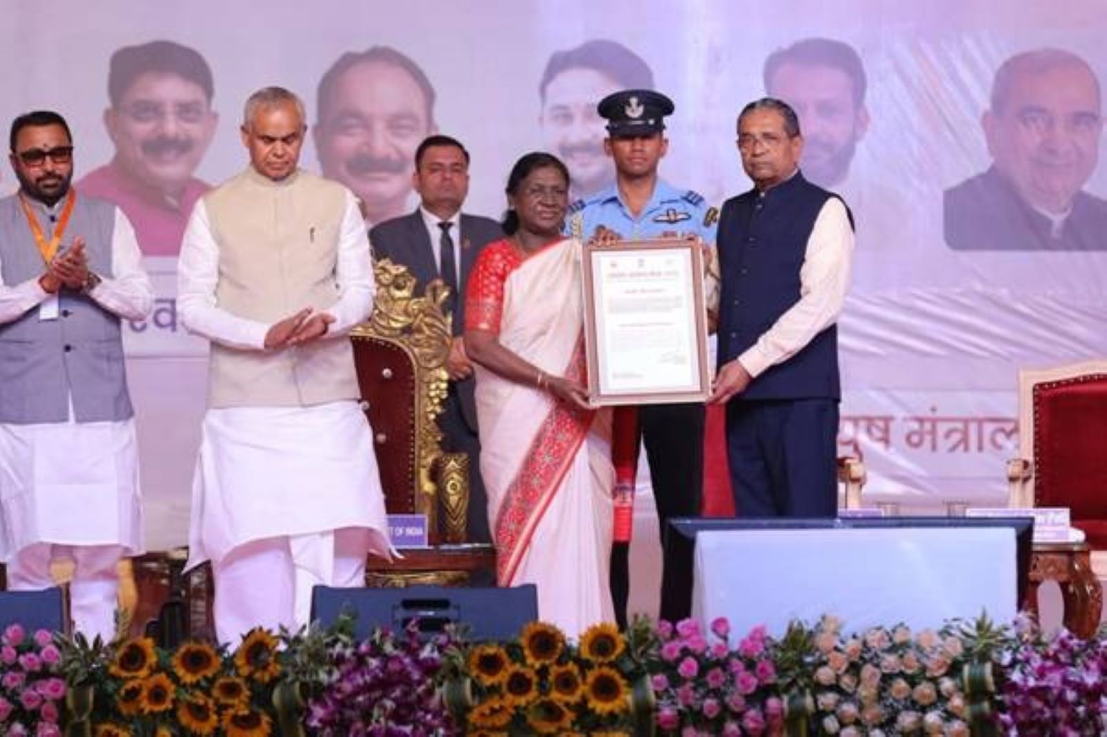 RAV Achievers felicitated with Jeevan Gaurav and Ayurveda Gaurav Samman at National Arogya Fair 2026